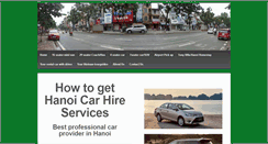 Desktop Screenshot of hanoicarhire.com
